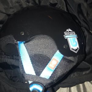 Burton red progression helmet